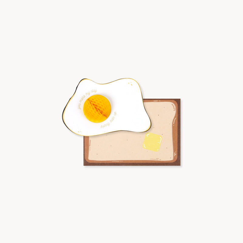 Sunny Side Up Egg Card