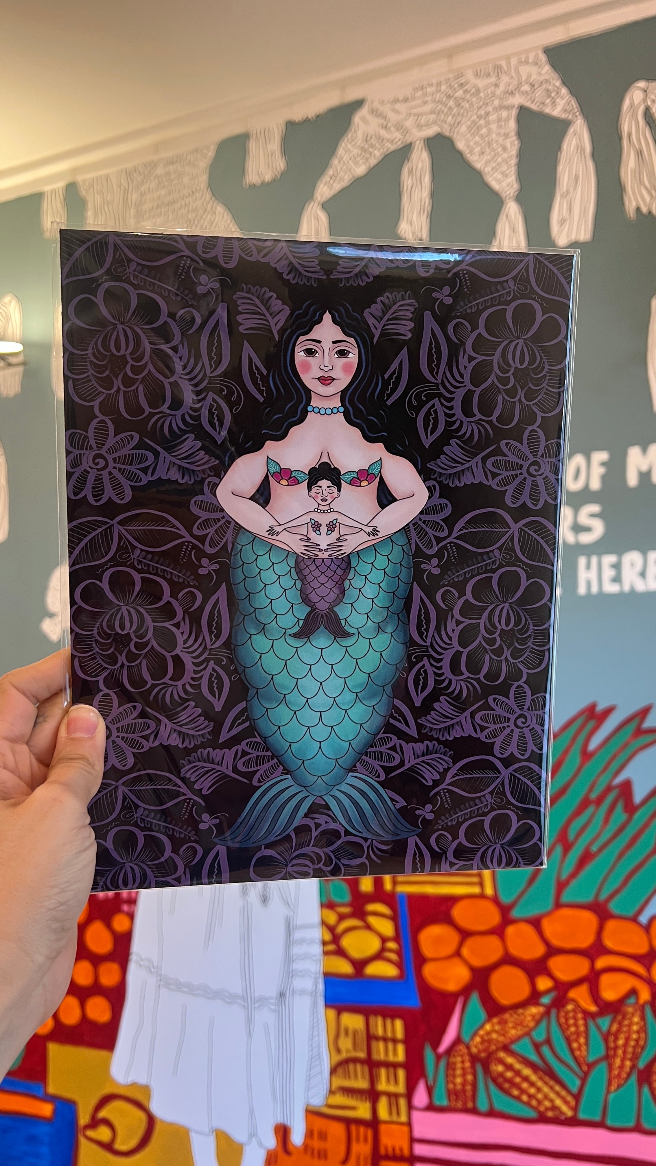 Mama Sirena Print