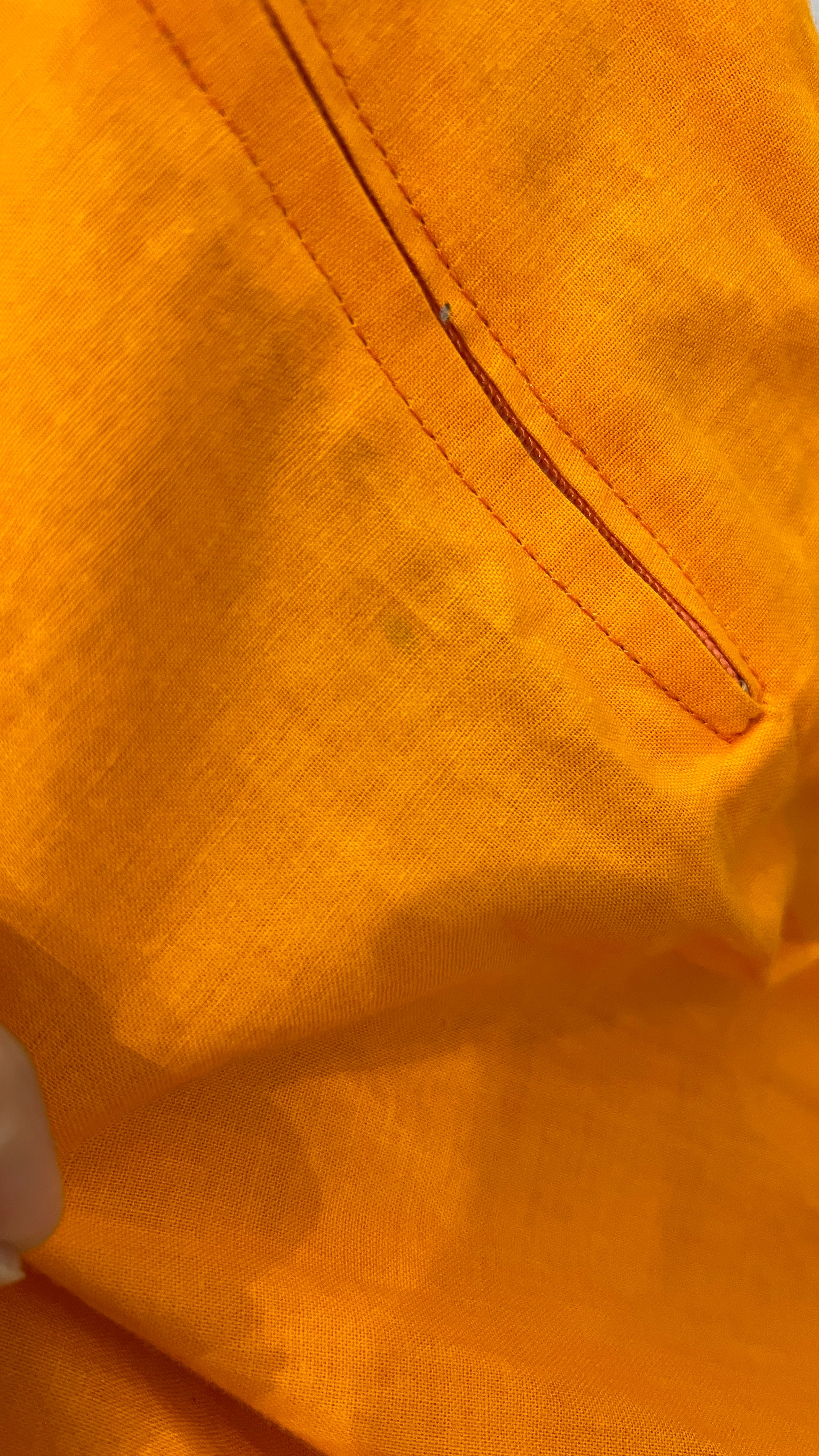 Muy Fun Find: Vintage Orange Folk Skirt