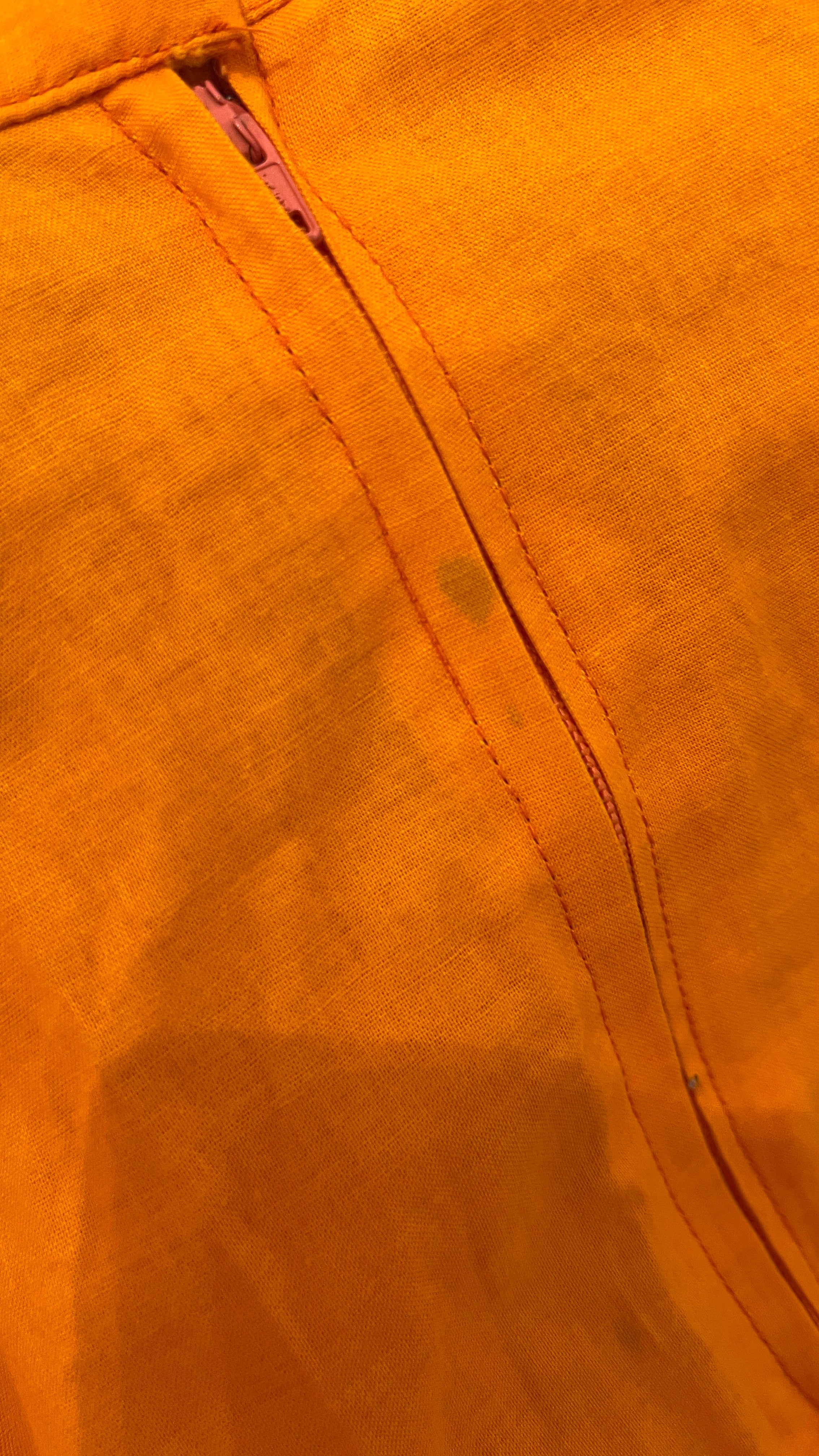 Muy Fun Find: Vintage Orange Folk Skirt
