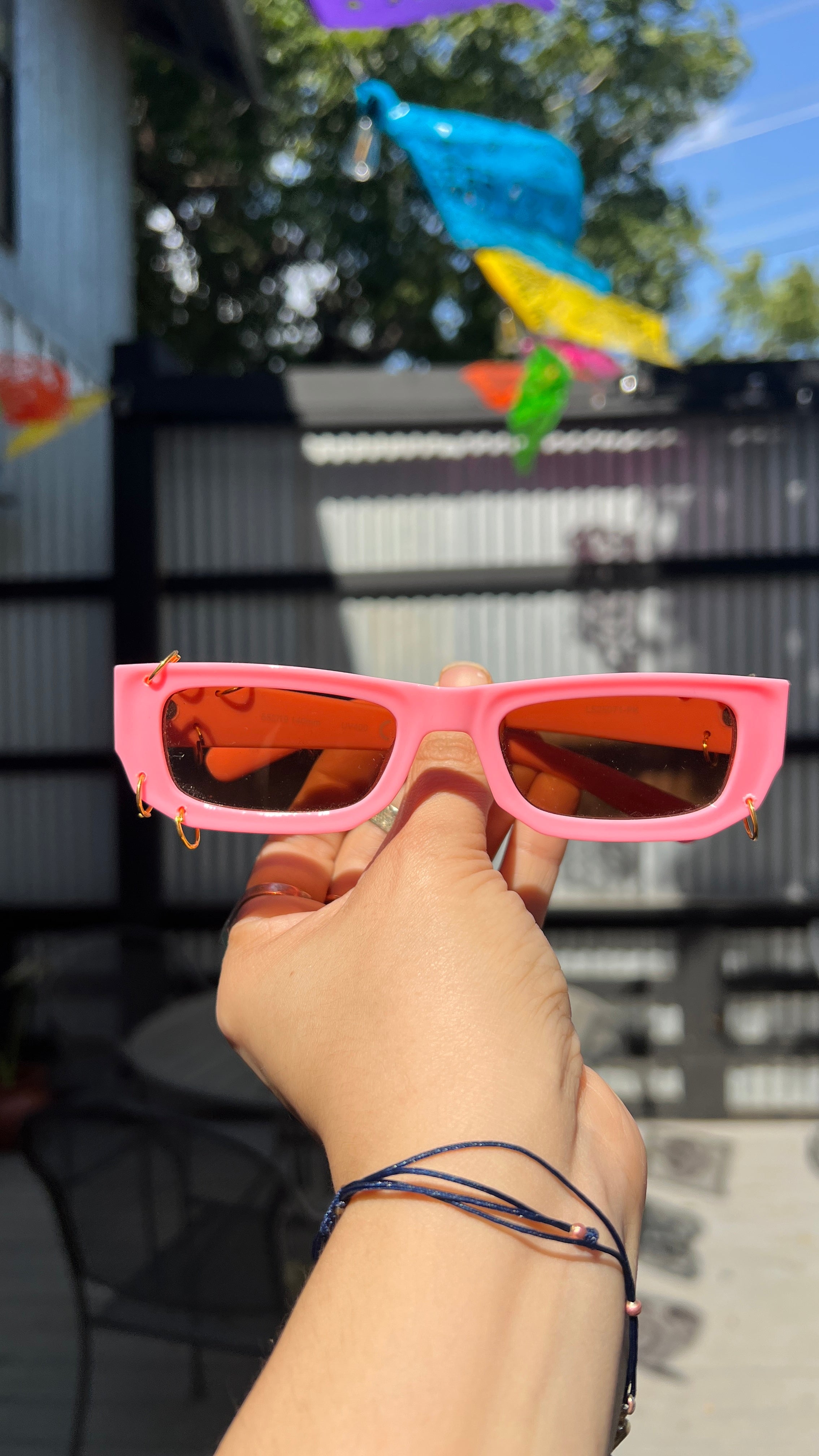 Muy Fun Pierced Sunglasses