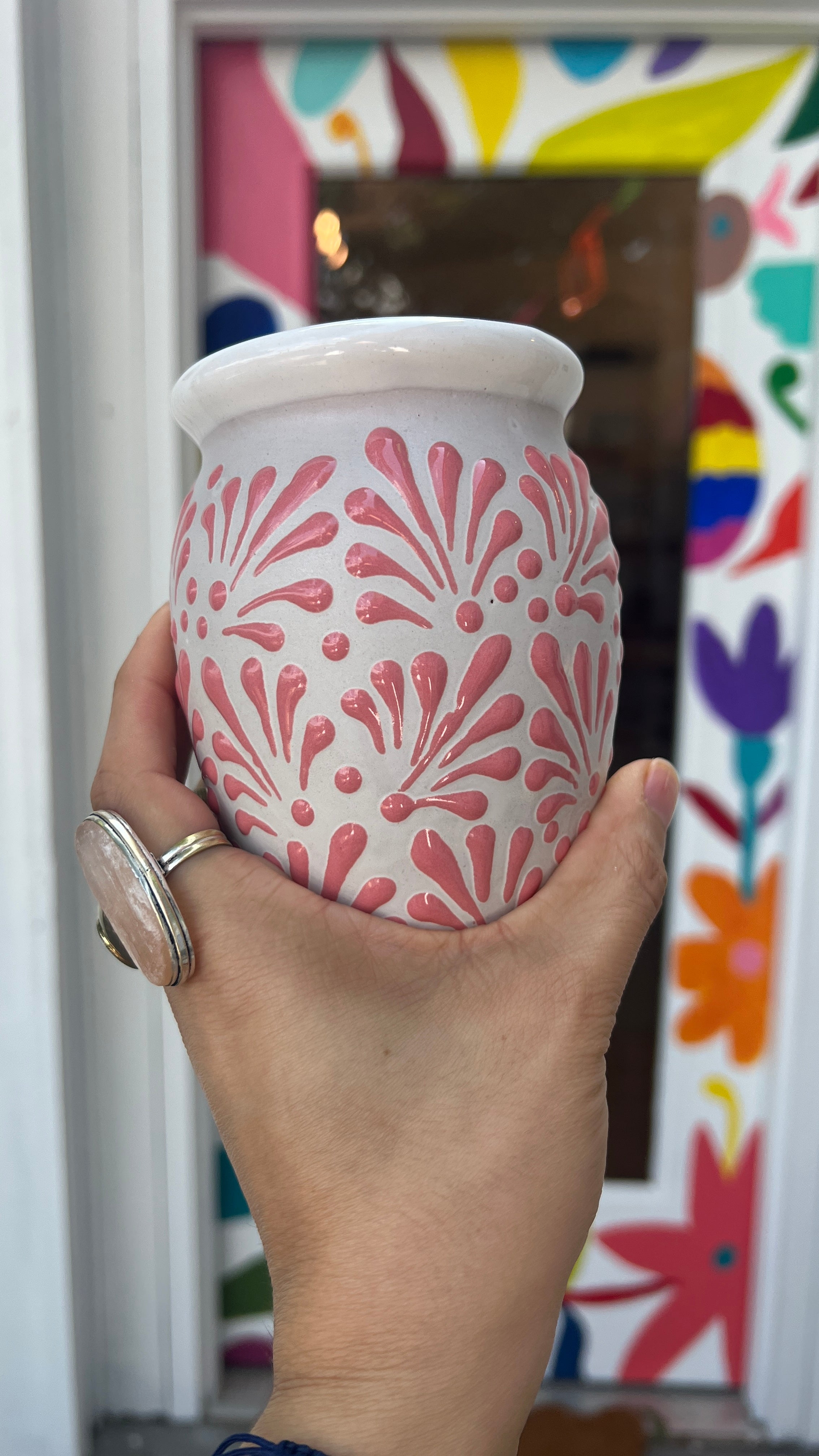 Pink Concha Cantarito