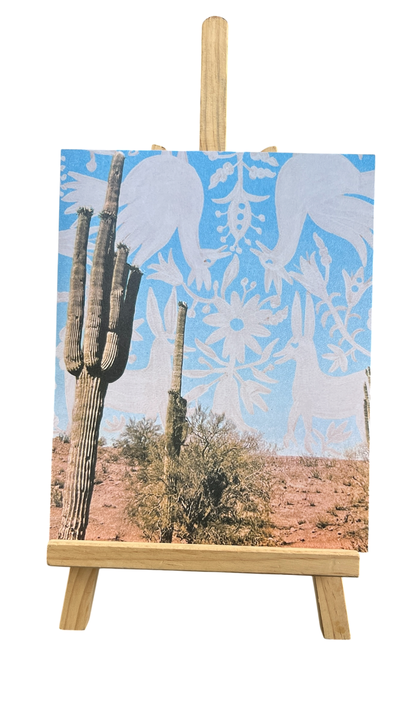 Otomi Desert Collage Print