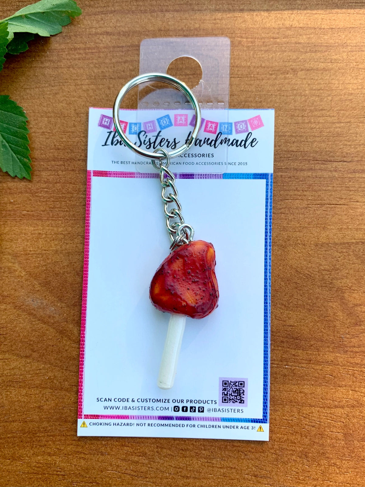 Mexican Chile Mango Paleta Keychain