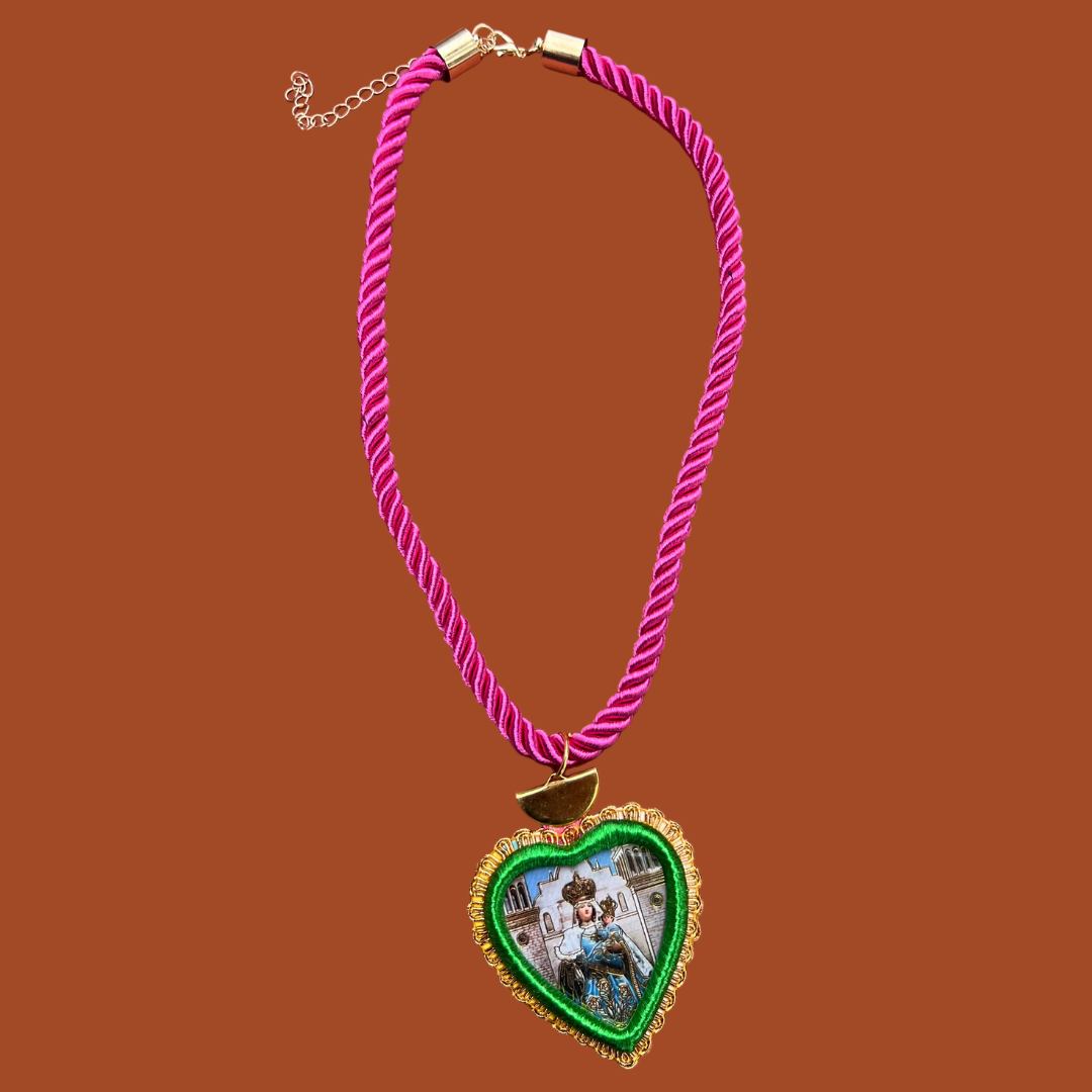 Corazón Icon Necklace: Saint Style E