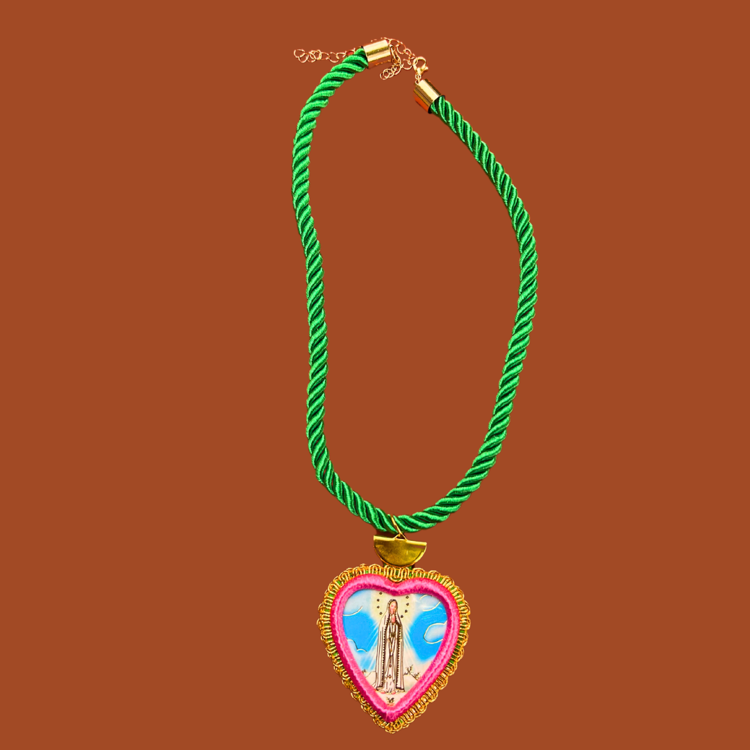 Corazón Icon Necklace: Saint Style A