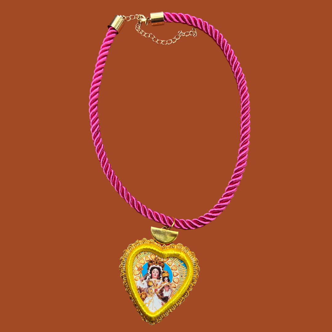 Corazón Icon Necklace: Saint Style H