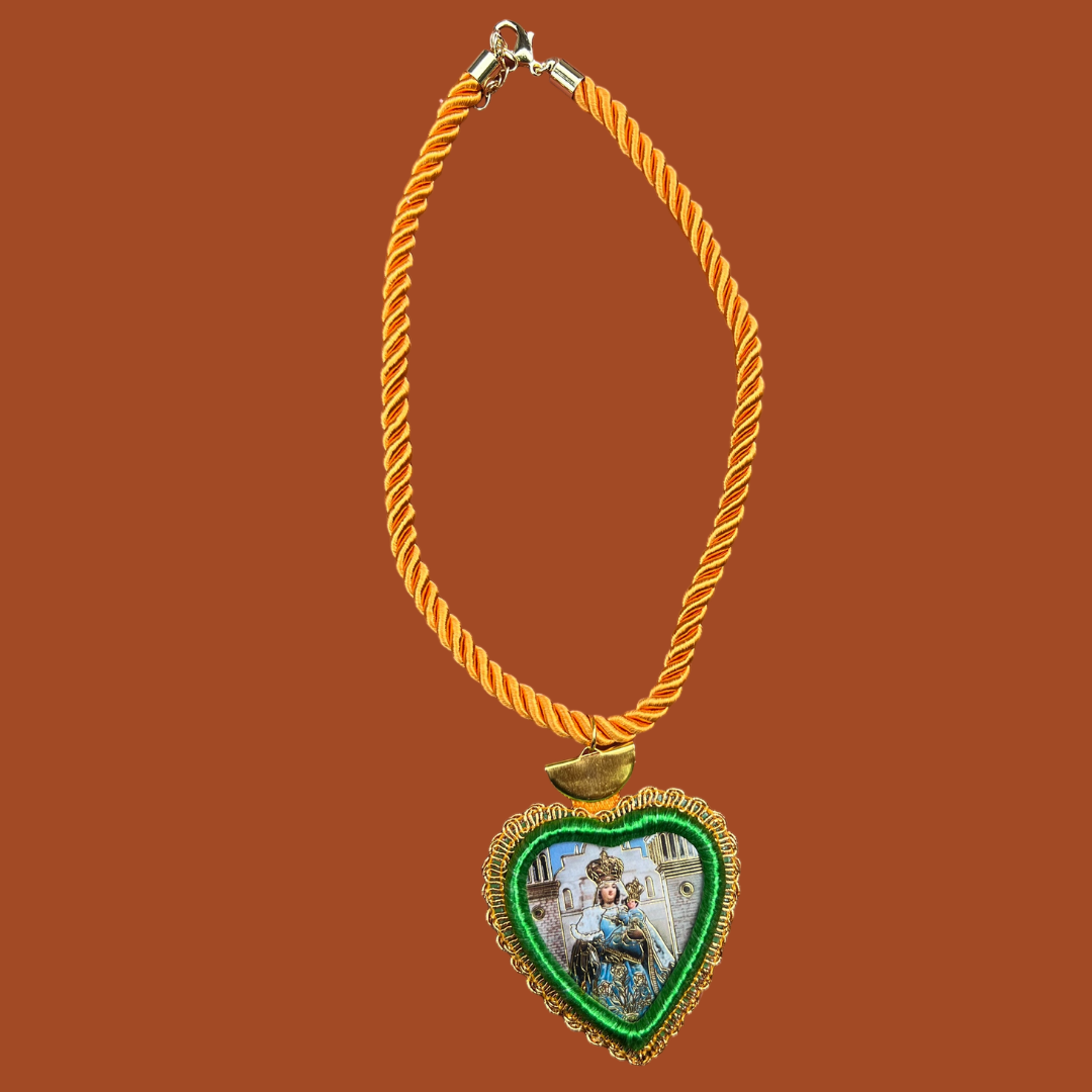 Corazón Icon Necklace: Saint Style B