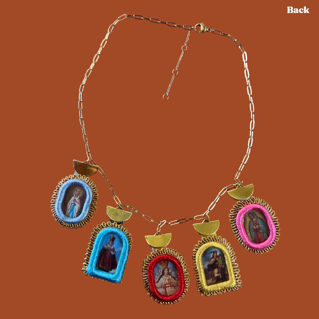 Corazón Icon Necklace: Mini Milagro Style G