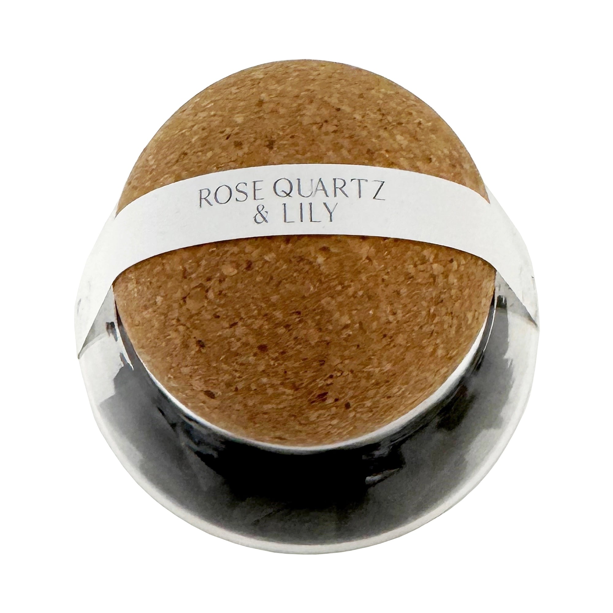 Rose Quartz & Lily Incense Cone Jar