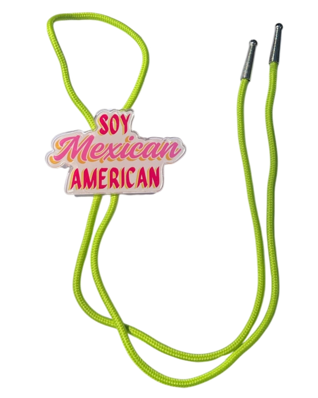 Soy Mexican American Bolo Tie