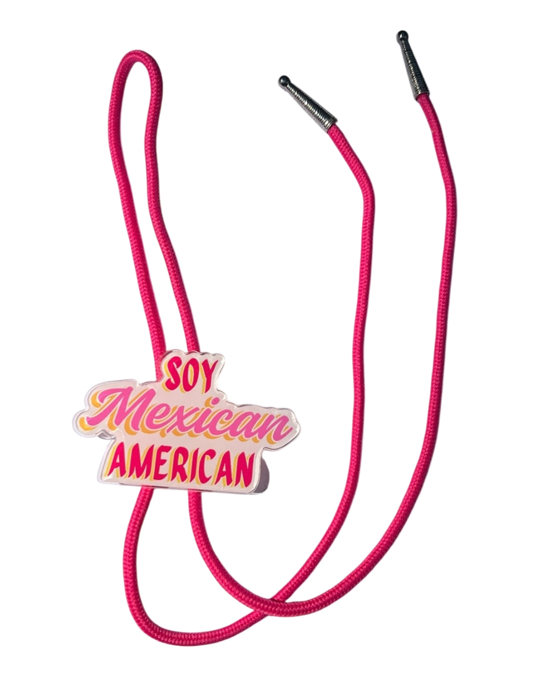 Soy Mexican American Bolo Tie