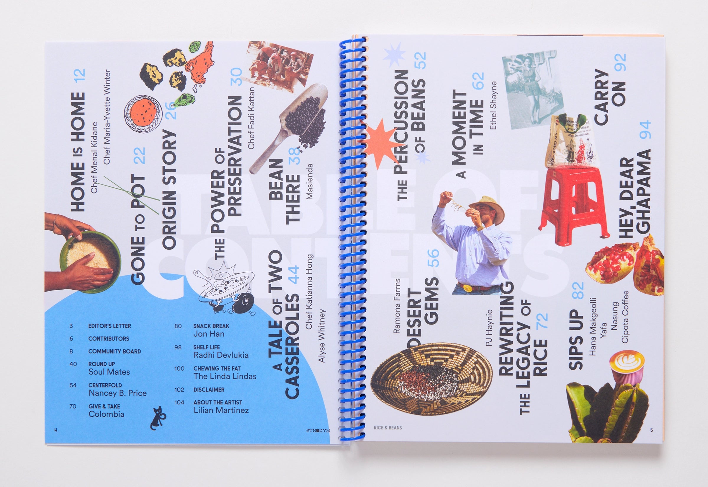 Synonym Magazine Issue 2: Rice & Beans