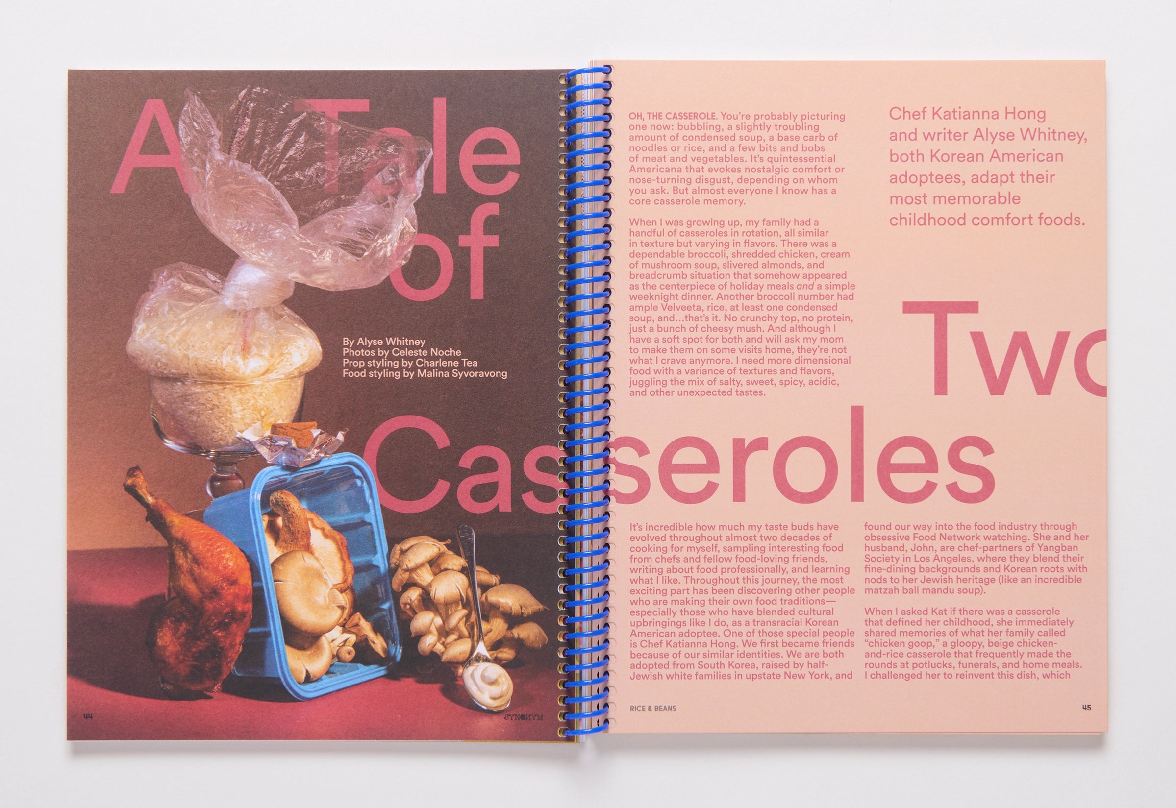 Synonym Magazine Issue 2: Rice & Beans