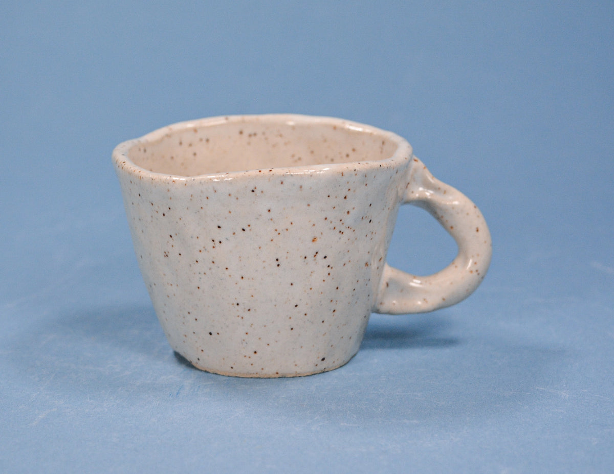 Handmade Topo Chico Ceramic Espresso Cup  2-4 oz.