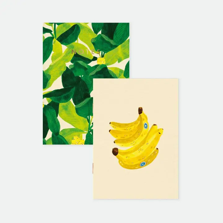 Banana & Leaves Notebook Set