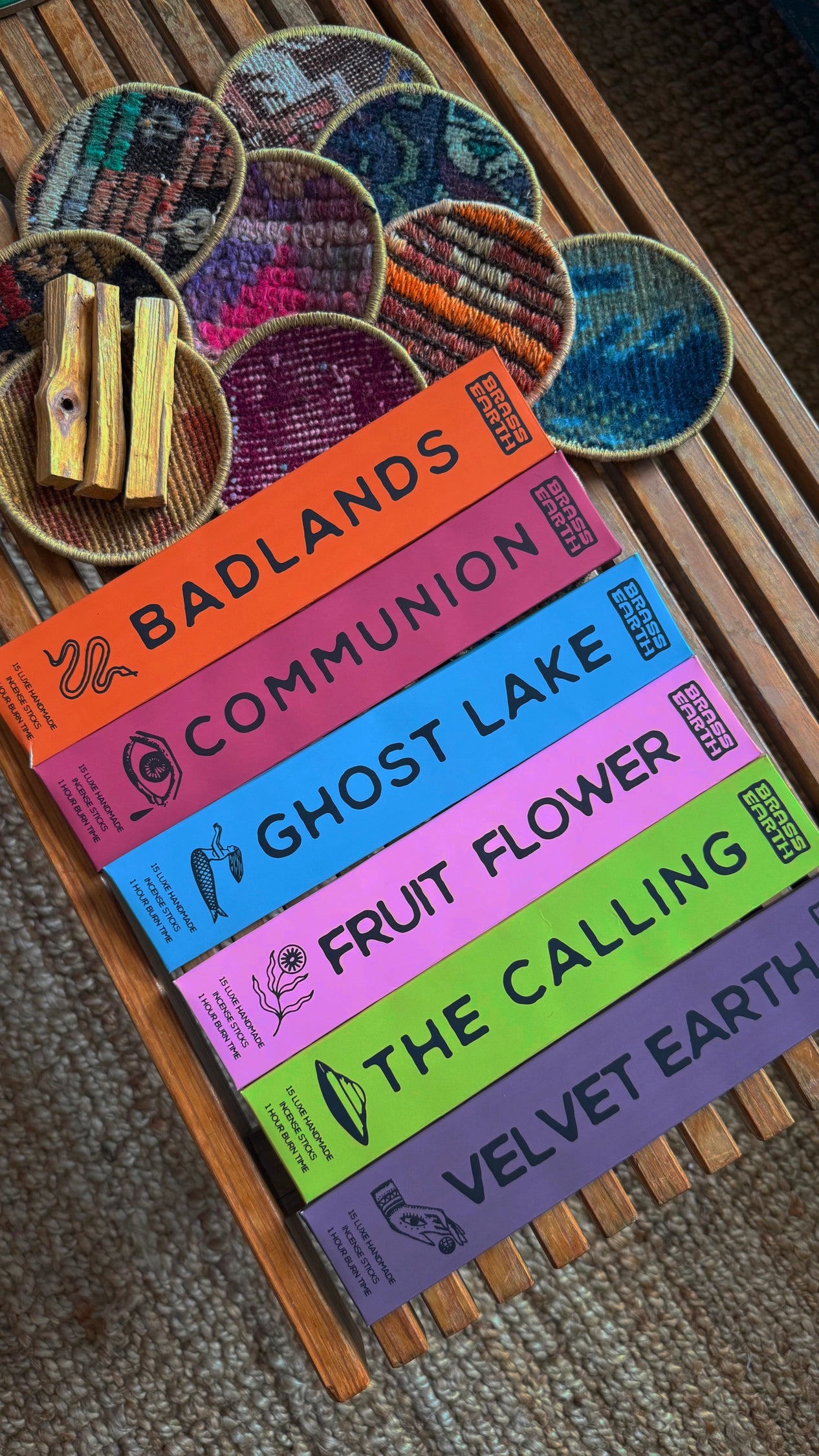 Core Scent Sampler Pack Luxe Handmade Incense