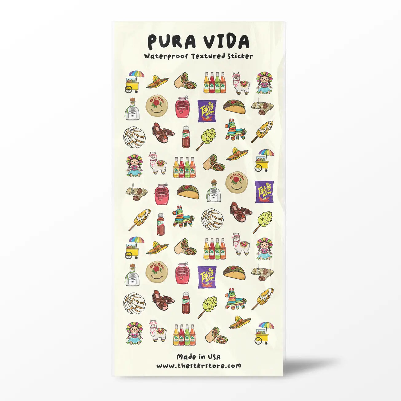Pura Vida / Cultura Sticker Sheet