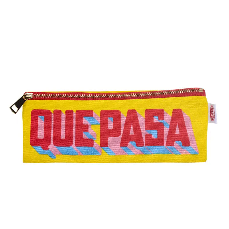 Que Pasa Pencil Pouch