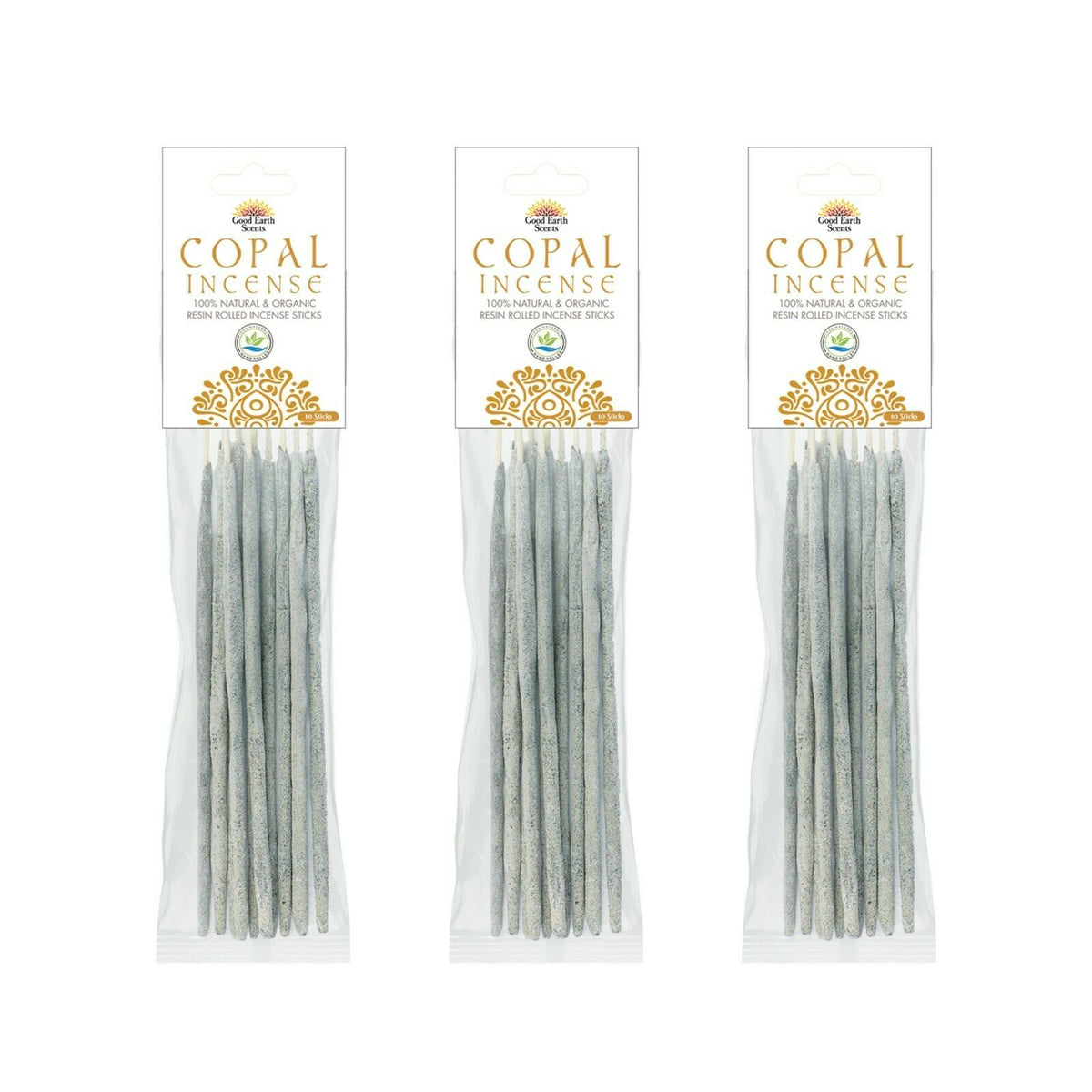 Copal Artisan Resin Rolled Incense Sticks