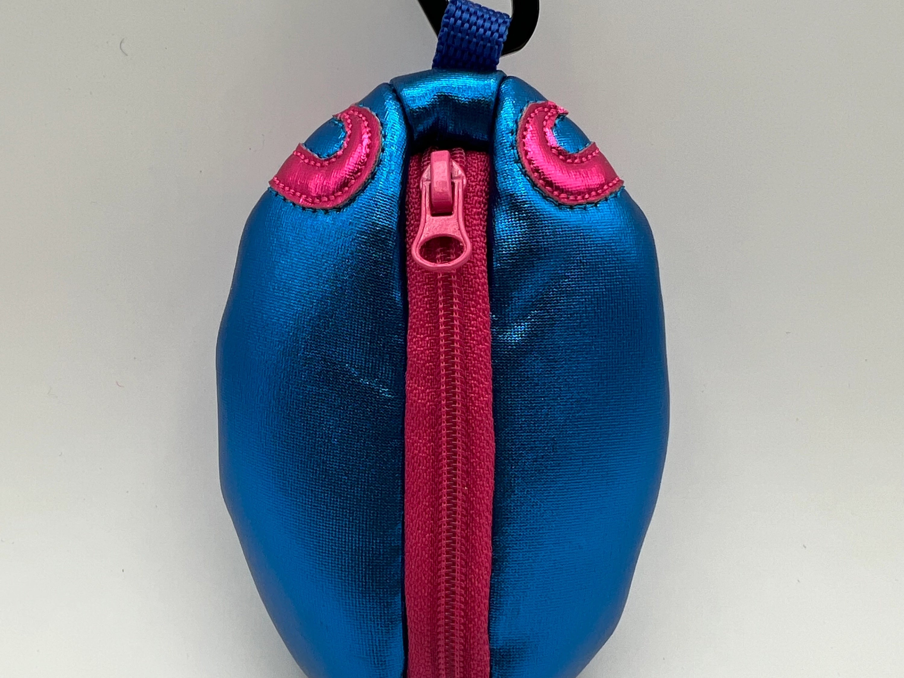 Luchador Doggy Poop Bag - Blue