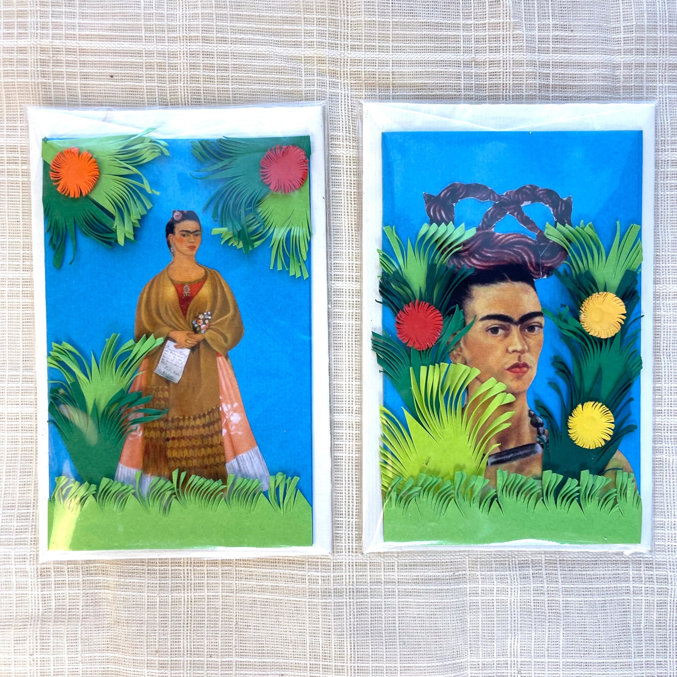 Handmade Vintage Frida Gift Card