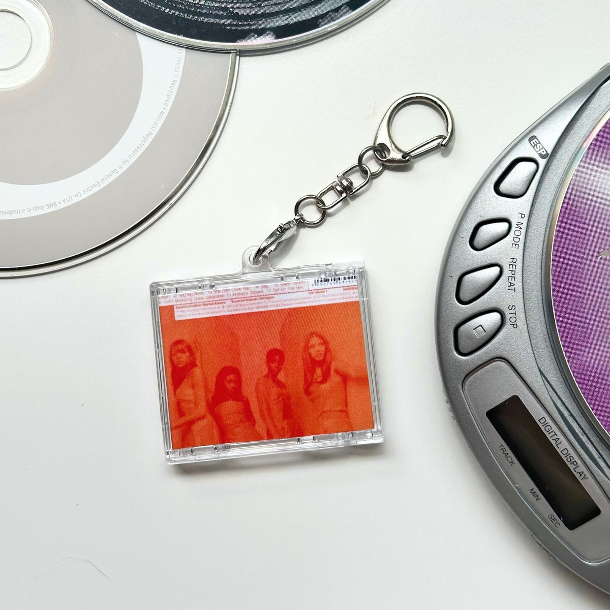 'hit Clips' Mini Destiny's Child Cd Case Keychain