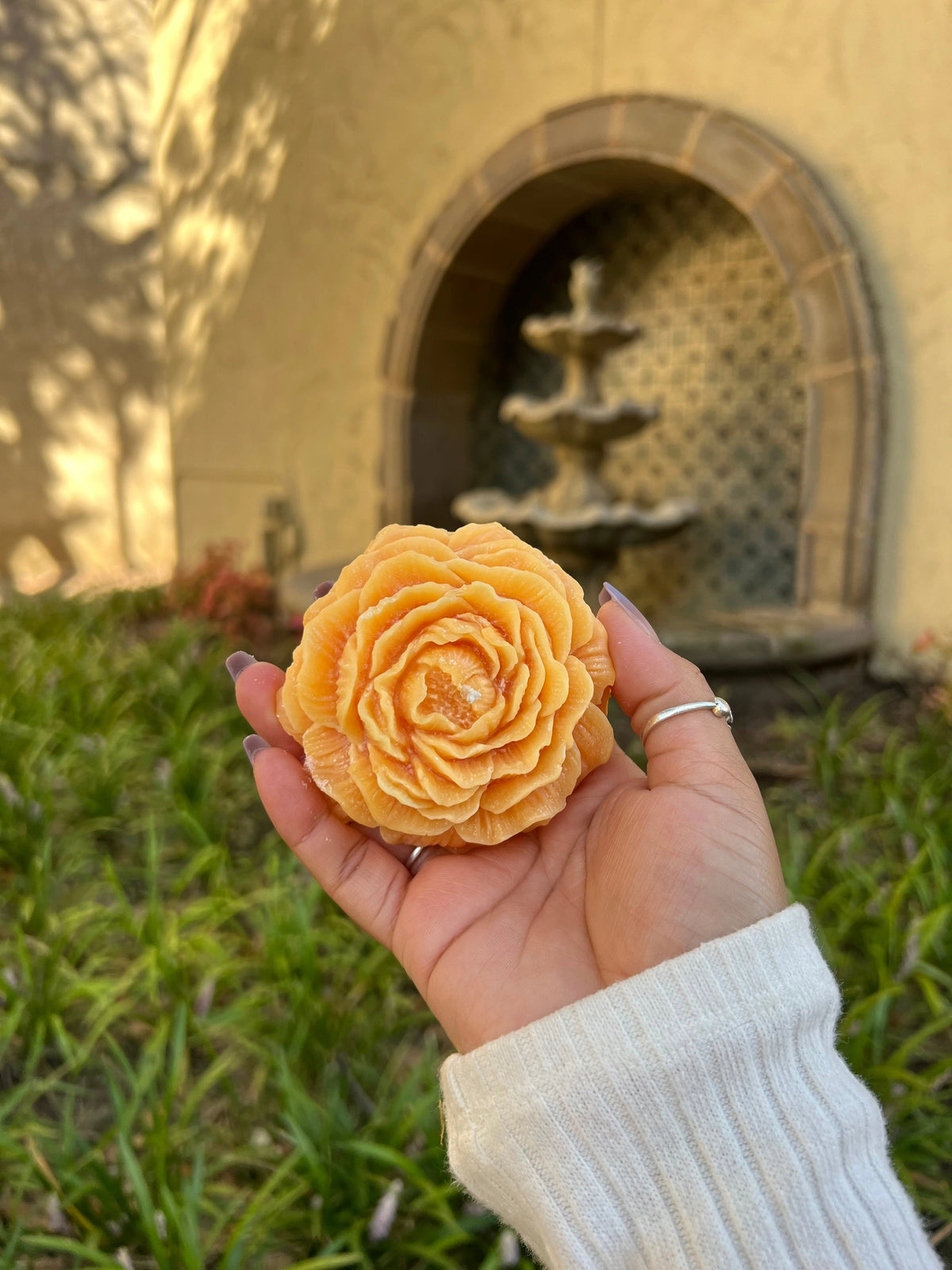 Cempasúchil Marigold Candle