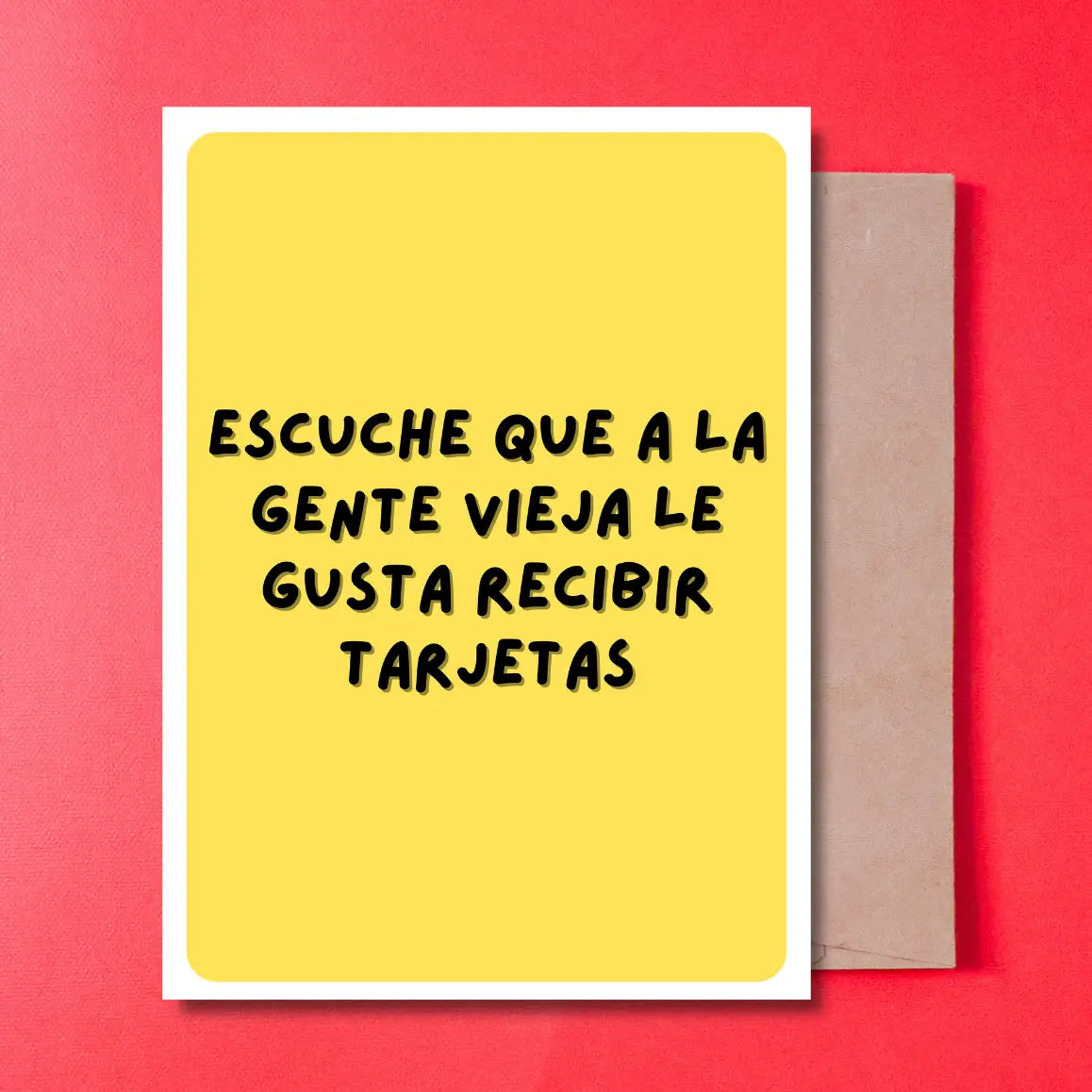 Gente Vieja Card with Envelope