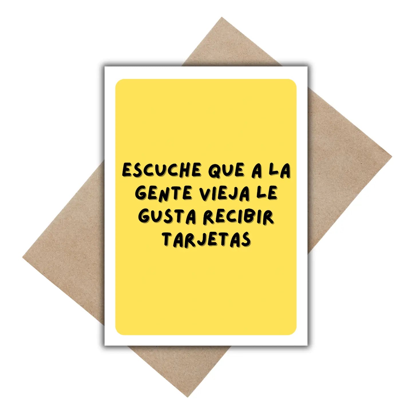 Gente Vieja Card with Envelope