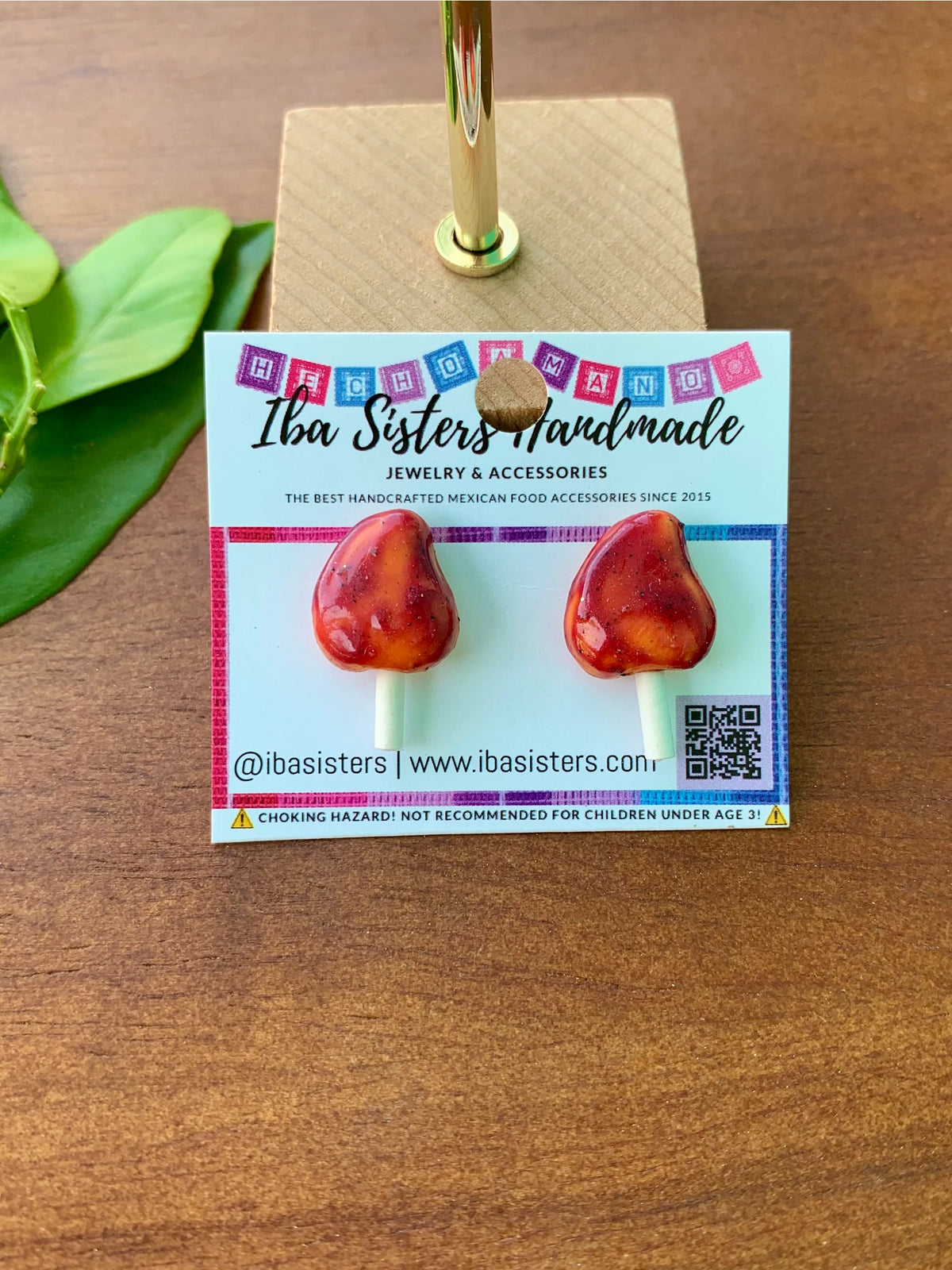 Mexican Chile Mango Paleta Earrings