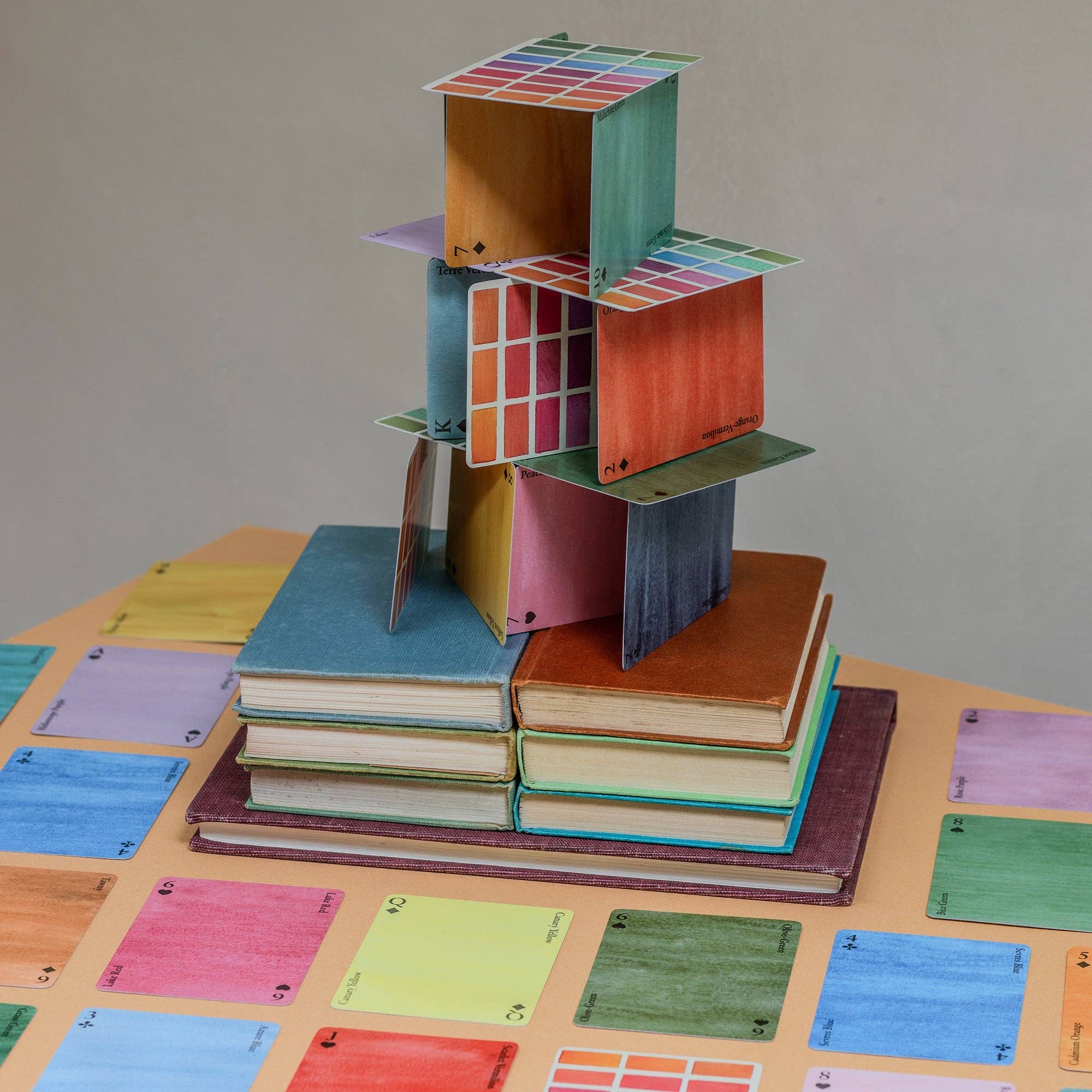 Single Playing Card Deck - Nomenclature of Colors
