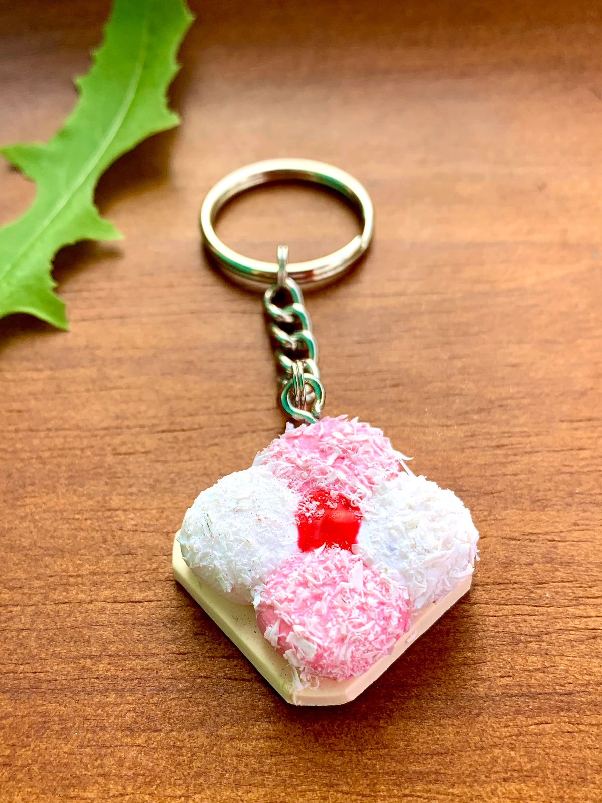 Marshmallow & Coconut Cookie Keychain