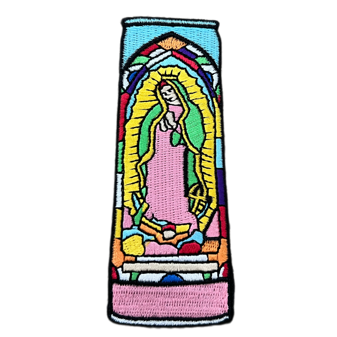 Prayer Candle Embroidered Patch