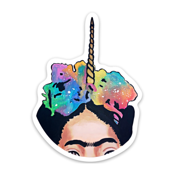 Frida Unicorn Sticker