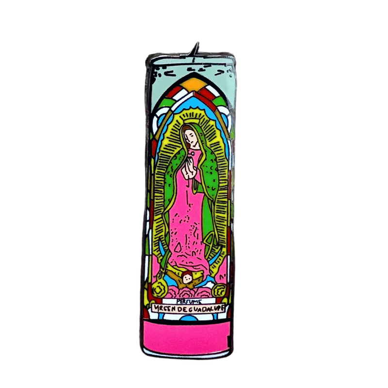 Prayer Candle Enamel Pin