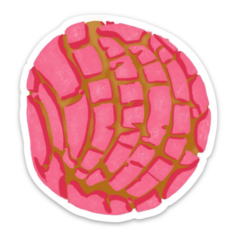 Pink Concha Sticker