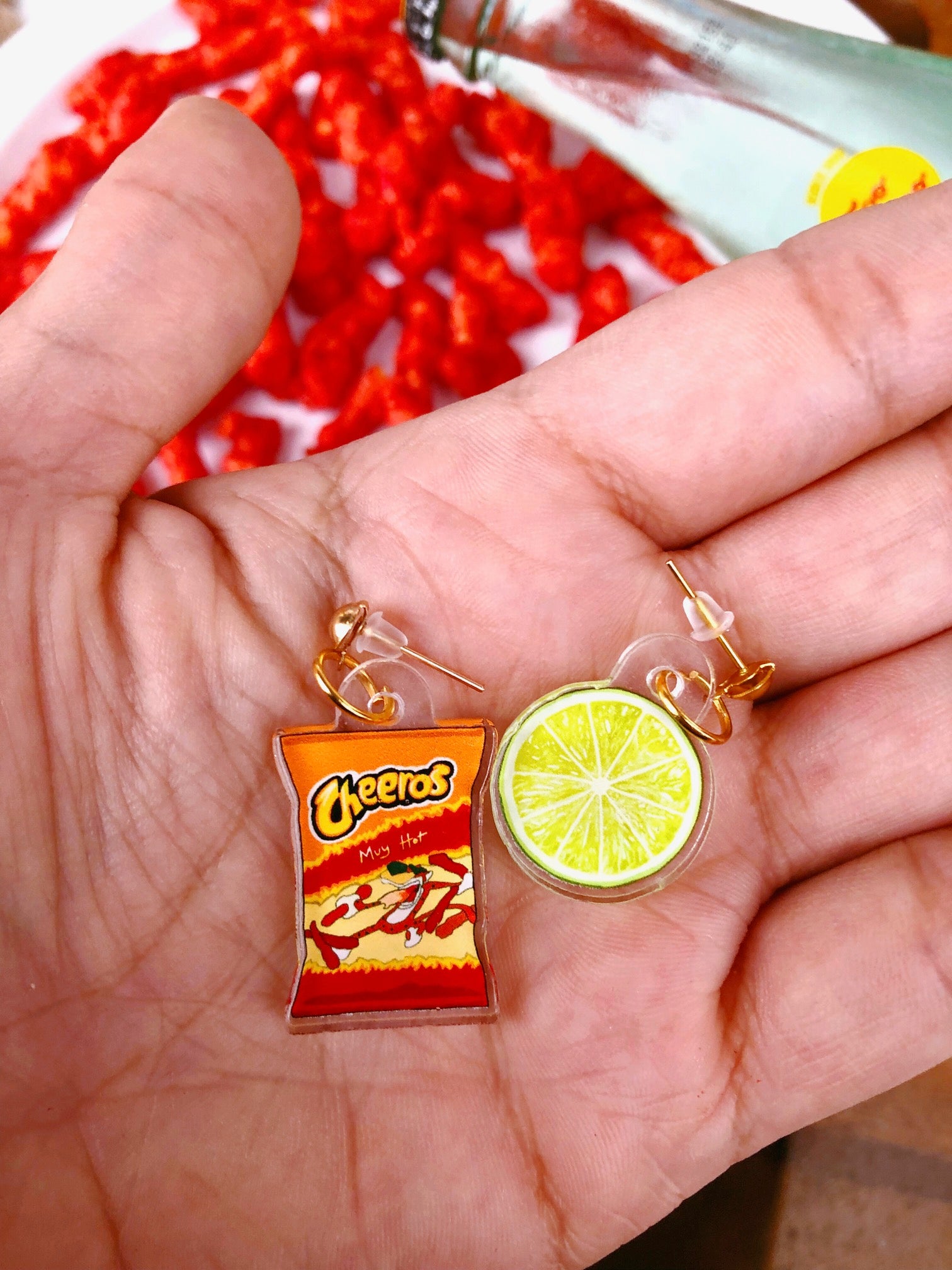 Hot hot sale cheetos keychain