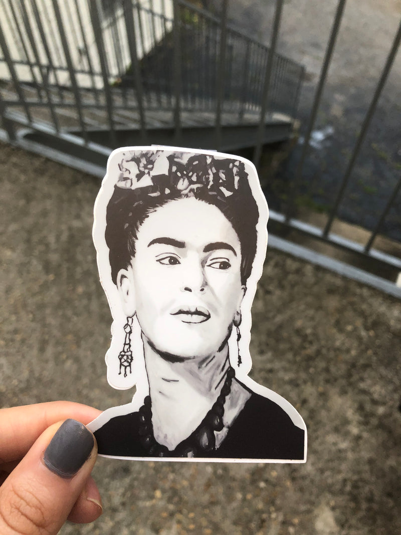 Black & White Frida Sticker