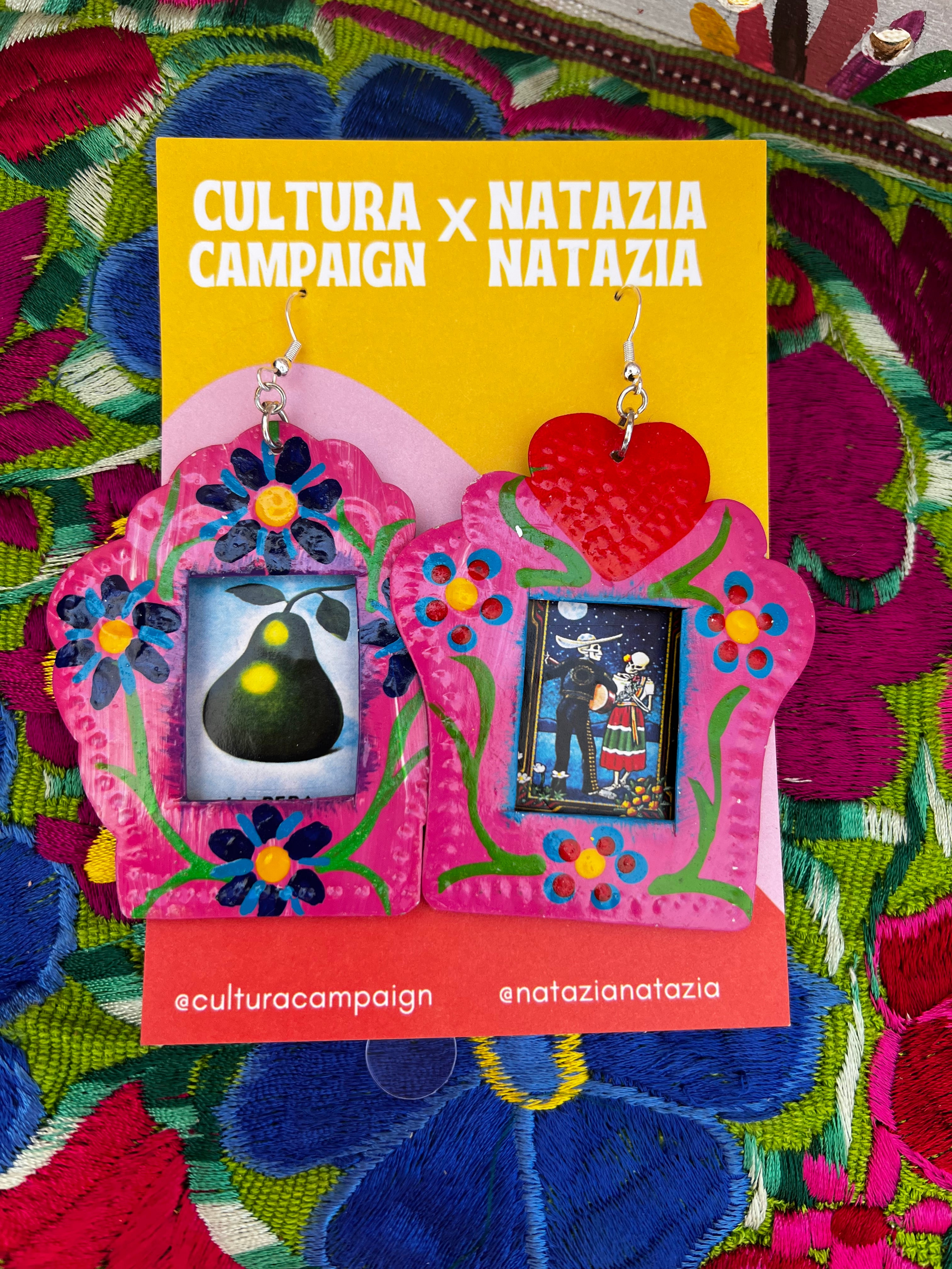 Colorful Nicho Earrings by NataziaNatazia X Cultura Campaign