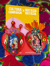 Colorful Nicho Earrings by NataziaNatazia X Cultura Campaign