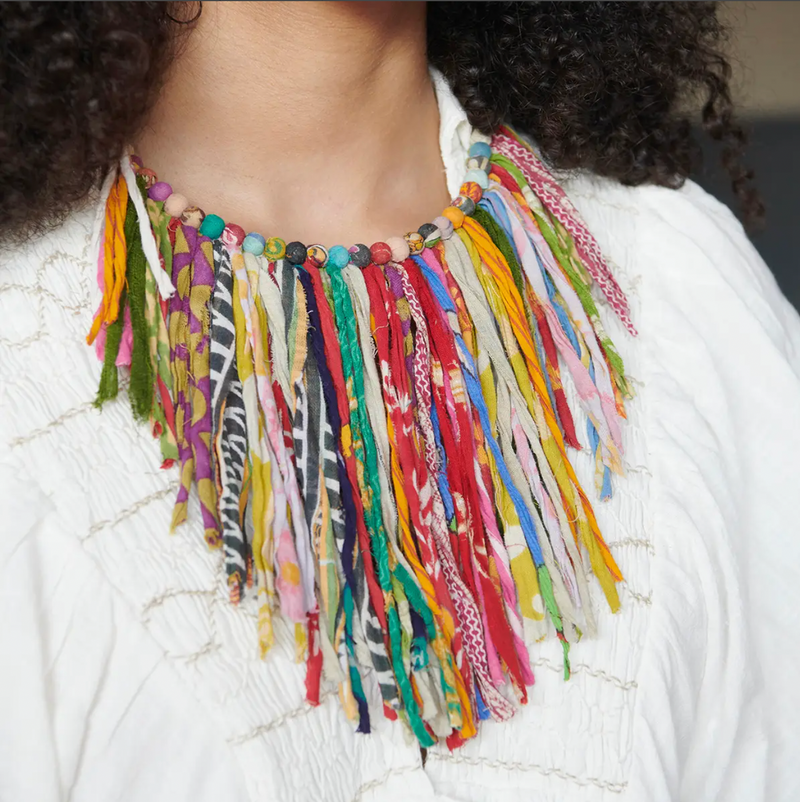 Fringe Collar Necklace